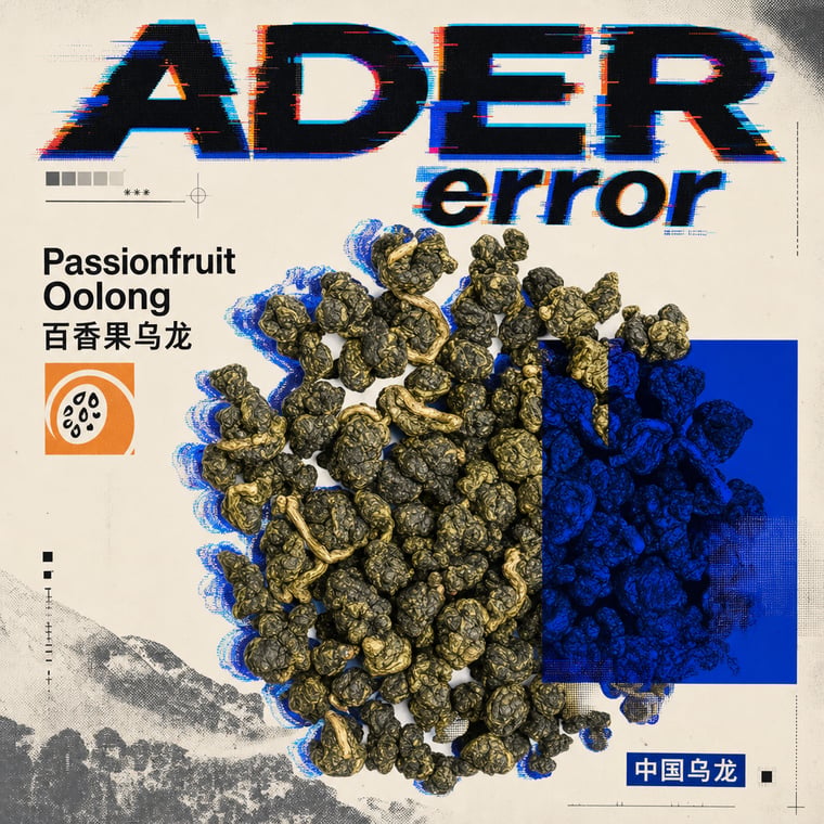 The design — Passion-Fruit Oolong